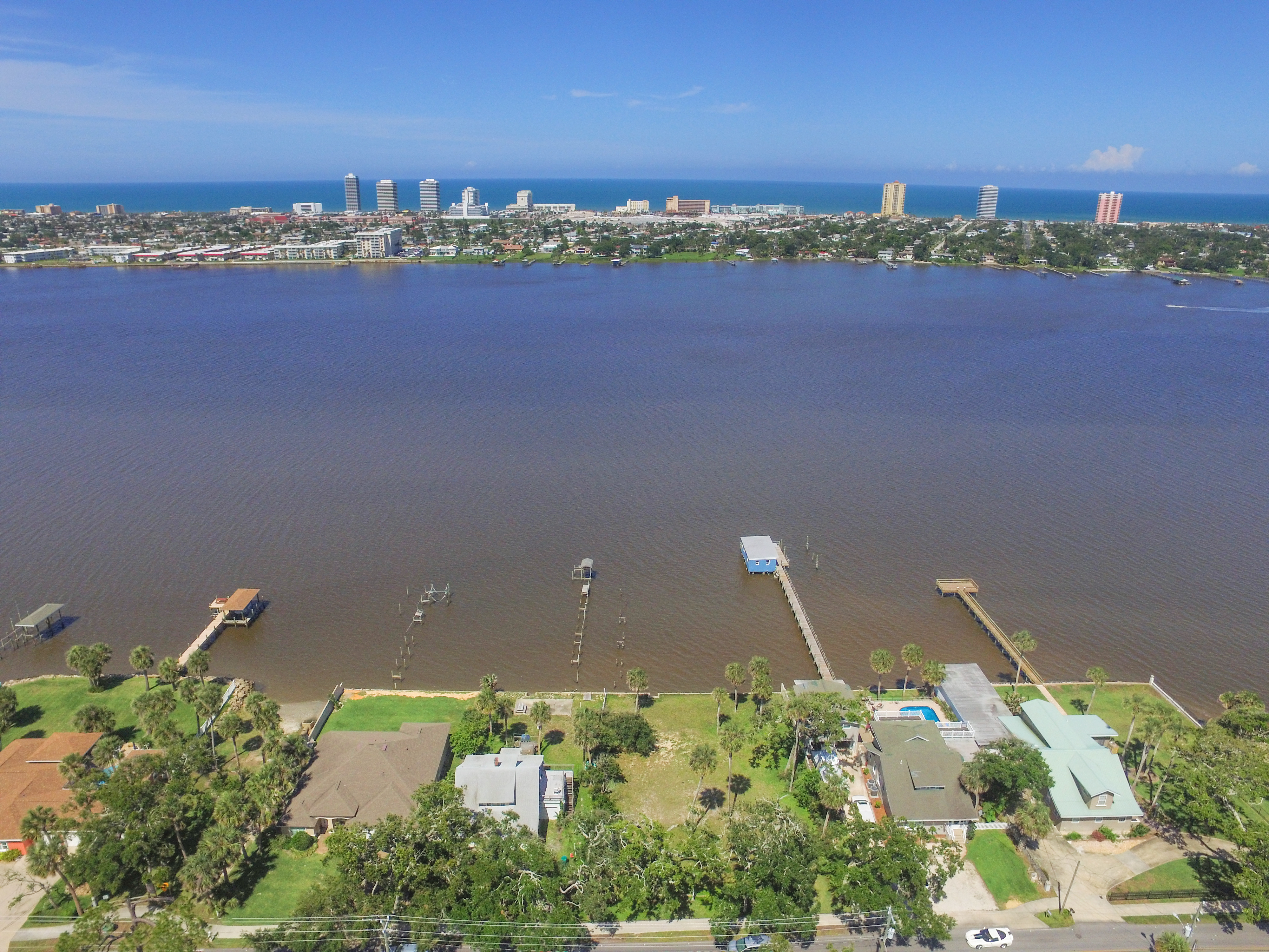 New Price! Daytona Beach Riverfront Lot Million Dollar